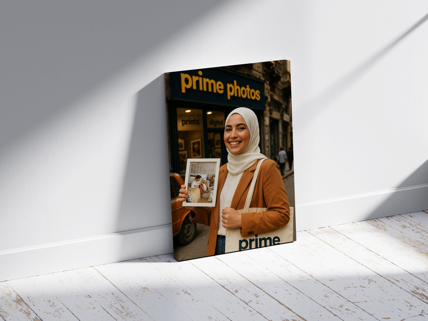 Wooden Photo Block